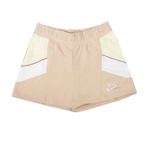 ASOS Nike sweatpant track shorts - “Women’s heritage beige shorts”- Medium